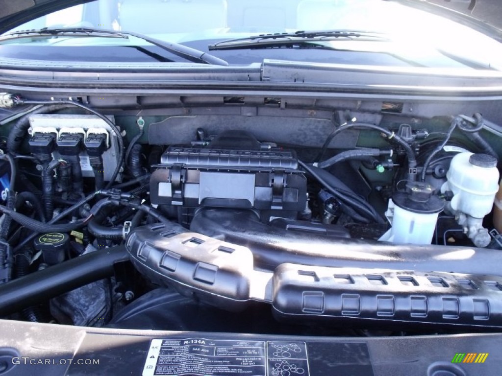 2005 F150 Lariat SuperCrew 4x4 - Aspen Green Metallic / Tan photo #20