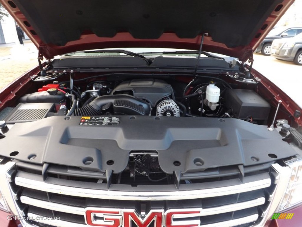 2013 Sierra 1500 SLE Crew Cab - Sonoma Red Metallic / Very Dark Cashmere/Light Cashmere photo #21