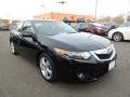 2010 Crystal Black Pearl Acura TSX Sedan  photo #33