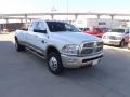 Bright White - Ram 3500 HD Laramie Longhorn Crew Cab 4x4 Dually Photo No. 7