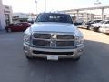 Bright White - Ram 3500 HD Laramie Longhorn Crew Cab 4x4 Dually Photo No. 8