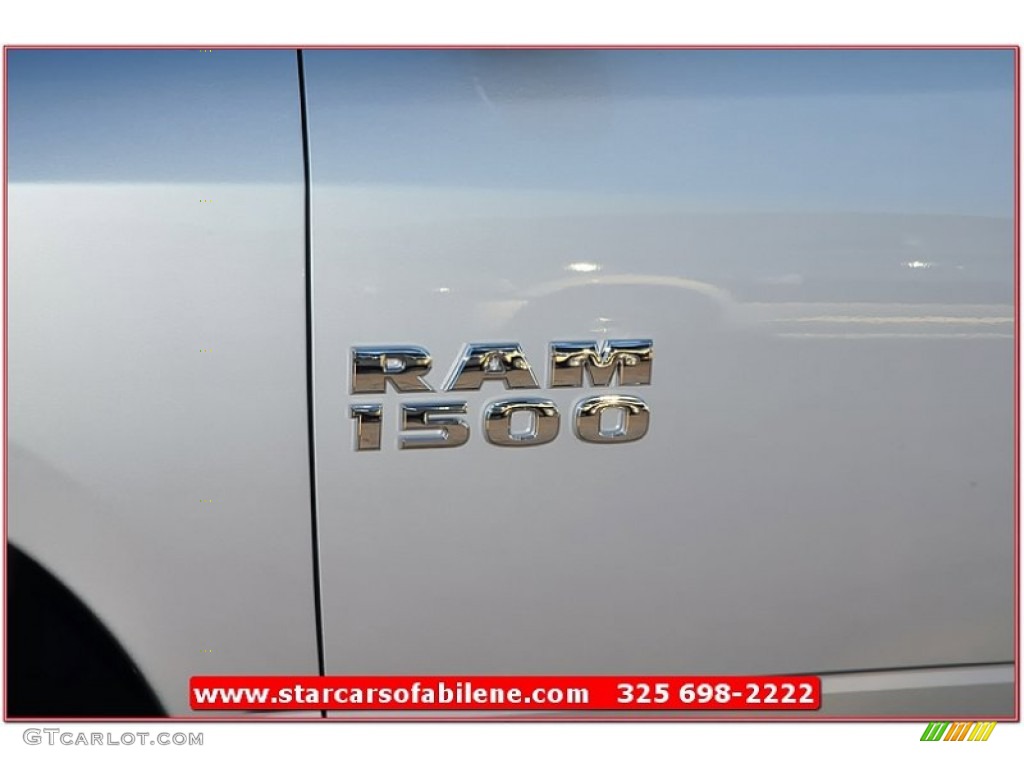 2013 1500 SLT Quad Cab - Bright Silver Metallic / Black/Diesel Gray photo #2