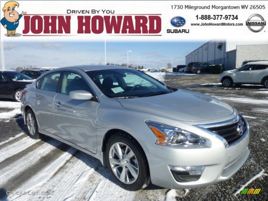 2013 Altima 2.5 SV - Brilliant Silver / Charcoal photo #1