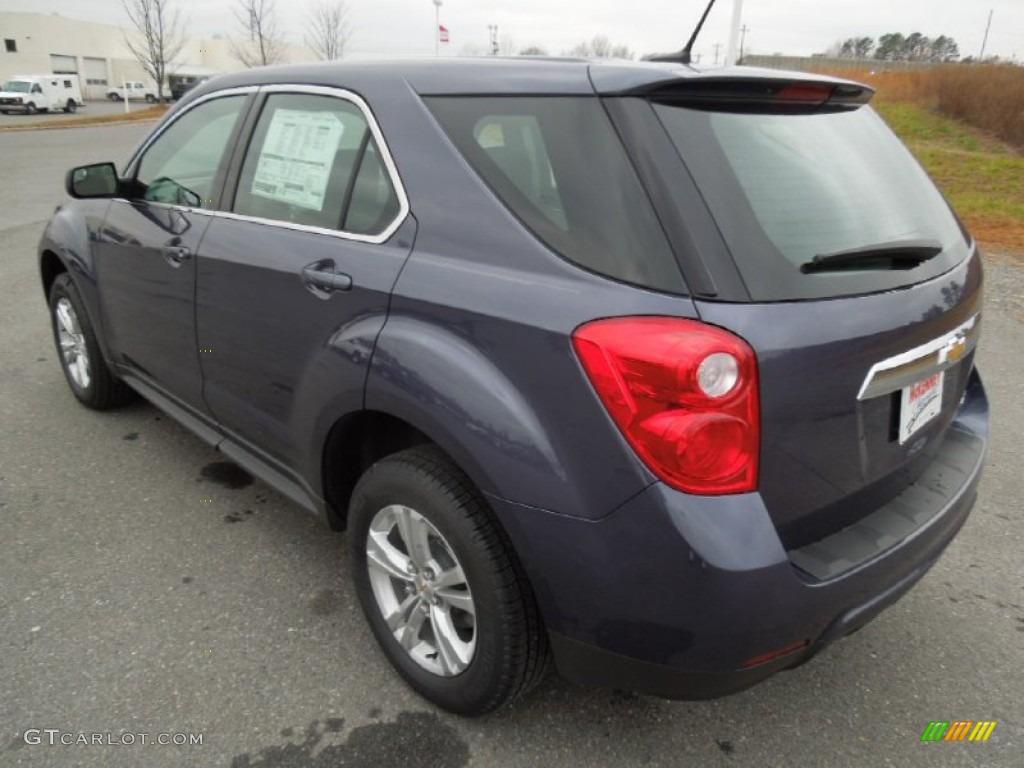 2013 Equinox LS - Atlantis Blue Metallic / Jet Black photo #5