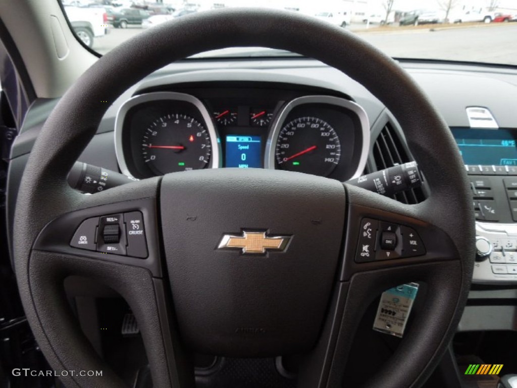 2013 Equinox LS - Atlantis Blue Metallic / Jet Black photo #14