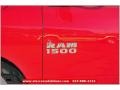 2013 Flame Red Ram 1500 SLT Quad Cab  photo #2