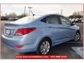 2013 Clearwater Blue Hyundai Accent GLS 4 Door  photo #7