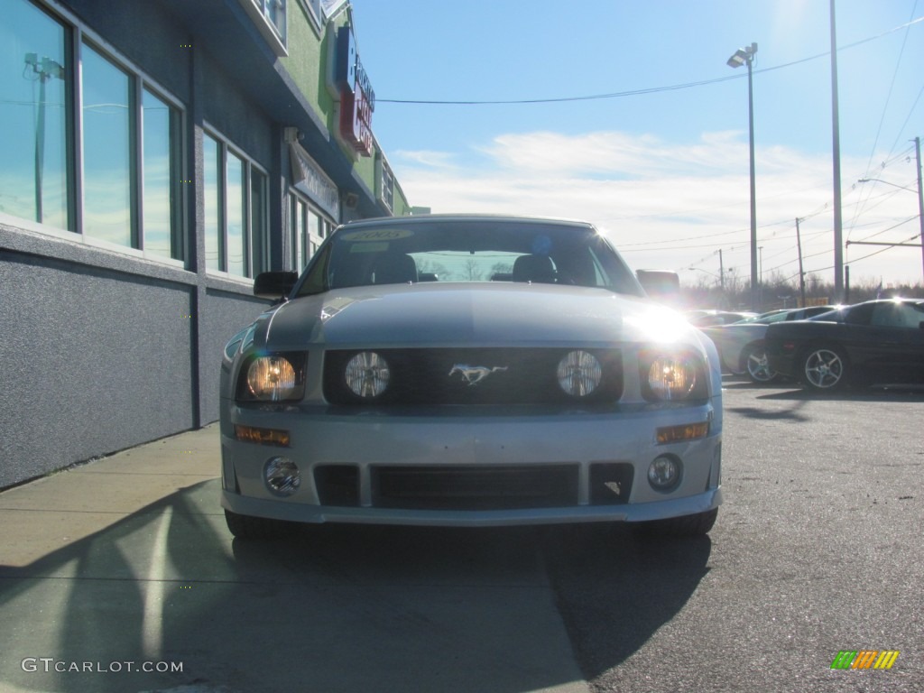 2005 Mustang Roush Stage 1 Convertible - Satin Silver Metallic / Light Graphite photo #2