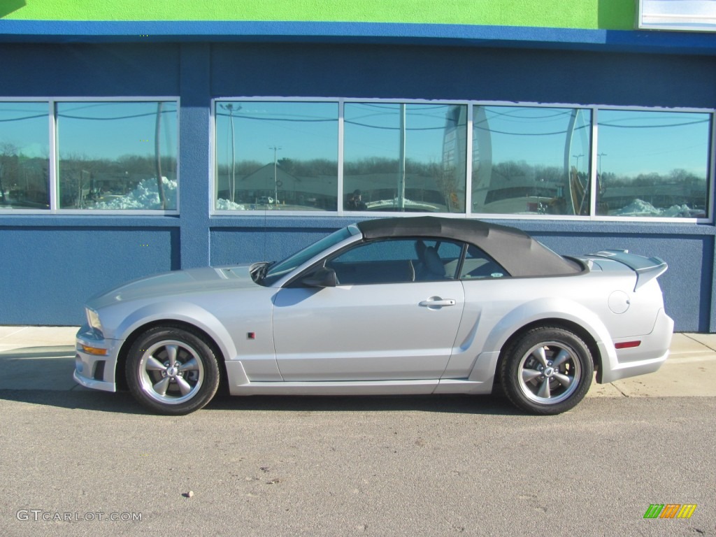 2005 Mustang Roush Stage 1 Convertible - Satin Silver Metallic / Light Graphite photo #3