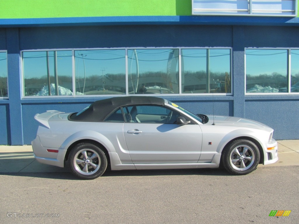 2005 Mustang Roush Stage 1 Convertible - Satin Silver Metallic / Light Graphite photo #8