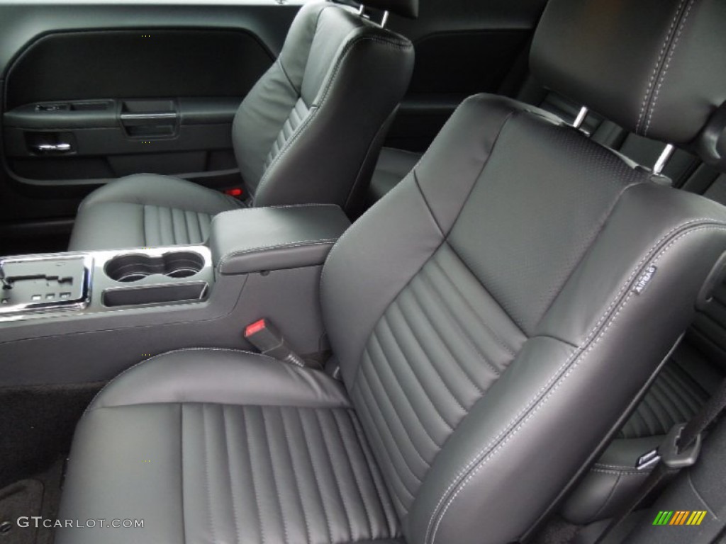 Dark Slate Gray Interior 2013 Dodge Challenger SXT Plus Photo #75459051