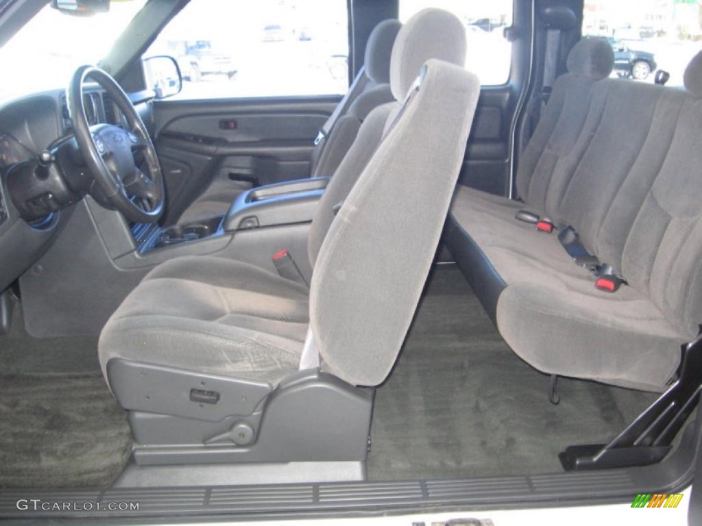 2004 Silverado 1500 Z71 Extended Cab 4x4 - Summit White / Dark Charcoal photo #9