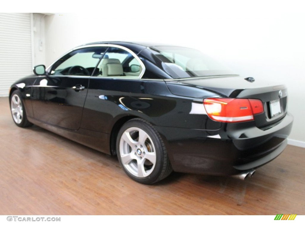 2010 3 Series 328i Convertible - Jet Black / Cream Beige photo #8