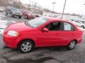 2011 Victory Red Chevrolet Aveo LT Sedan  photo #6