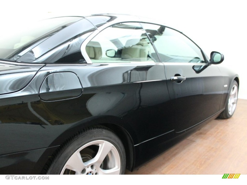 2010 3 Series 328i Convertible - Jet Black / Cream Beige photo #16