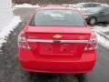 2011 Victory Red Chevrolet Aveo LT Sedan  photo #8