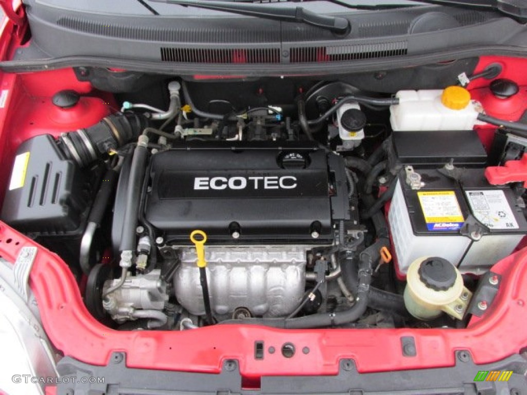 2011 Chevrolet Aveo LT Sedan 1.6 Liter DOHC 16-Valve VVT ECOTEC 4 Cylinder Engine Photo #75459517