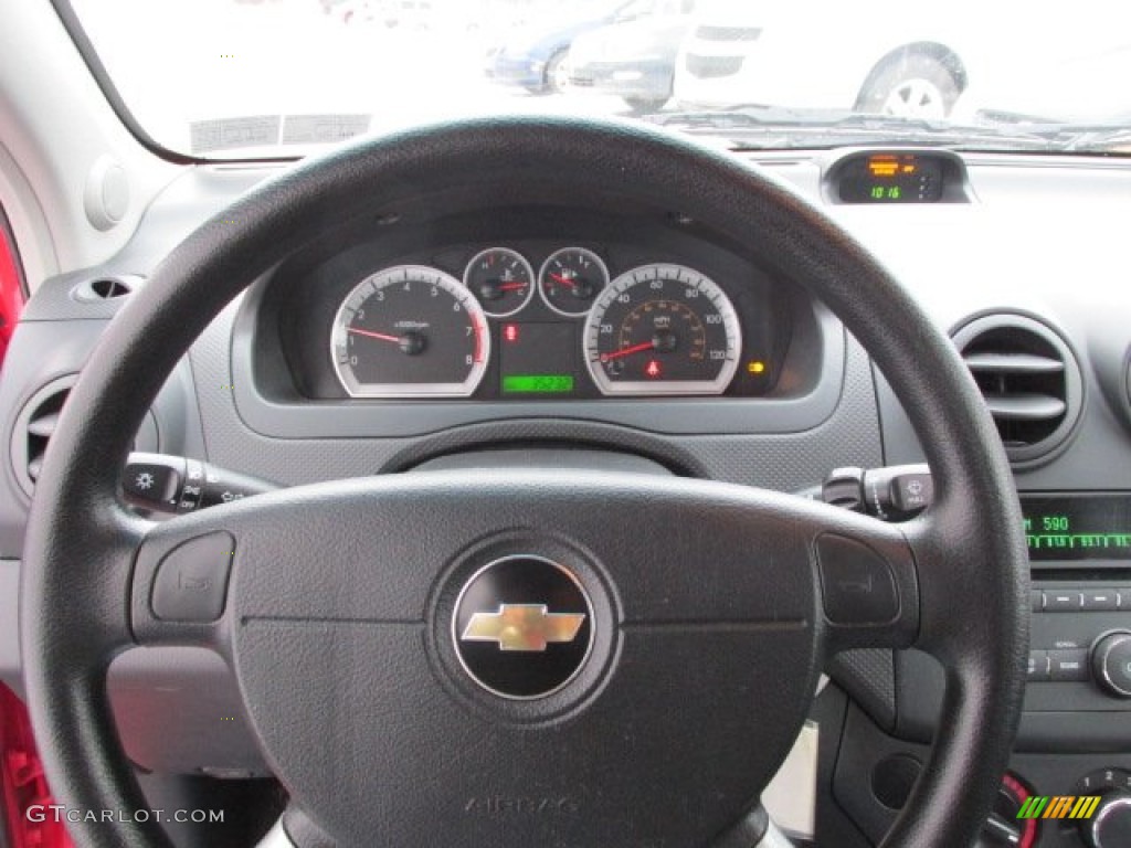 2011 Chevrolet Aveo LT Sedan Steering Wheel Photos