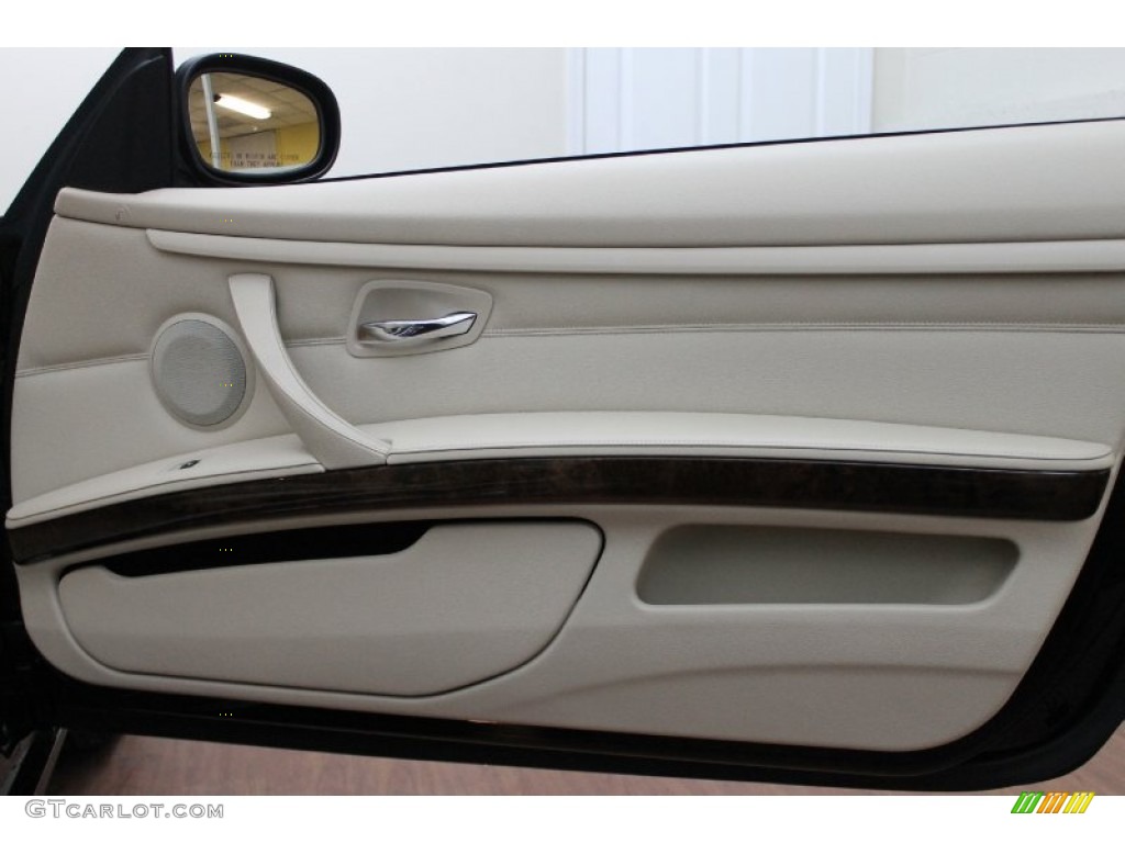 2010 3 Series 328i Convertible - Jet Black / Cream Beige photo #30