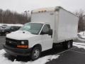 2011 Summit White Chevrolet Express Cutaway 3500 Moving Van  photo #5