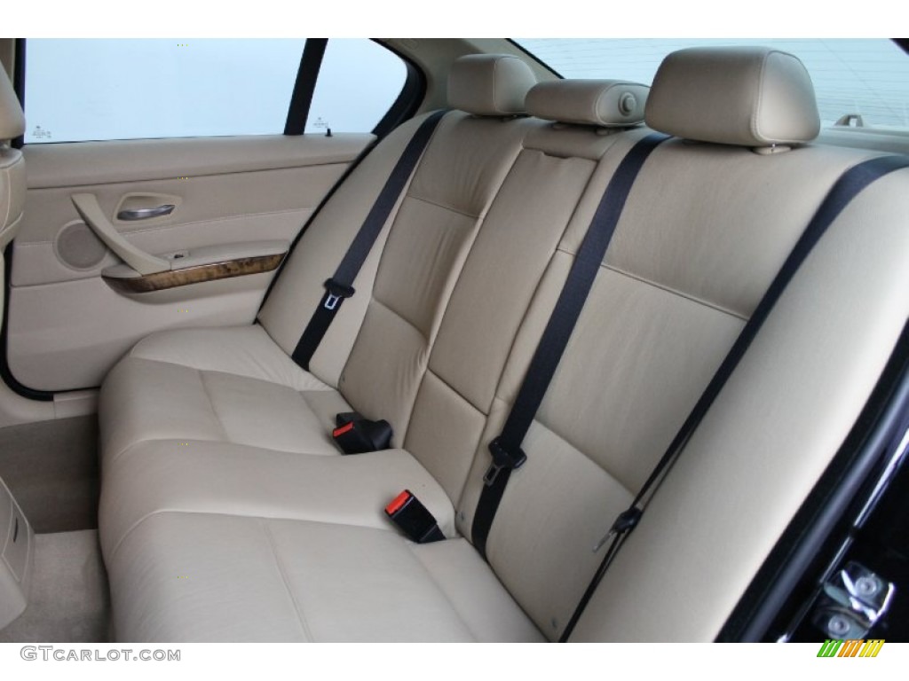 2008 3 Series 335i Sedan - Black Sapphire Metallic / Beige photo #21