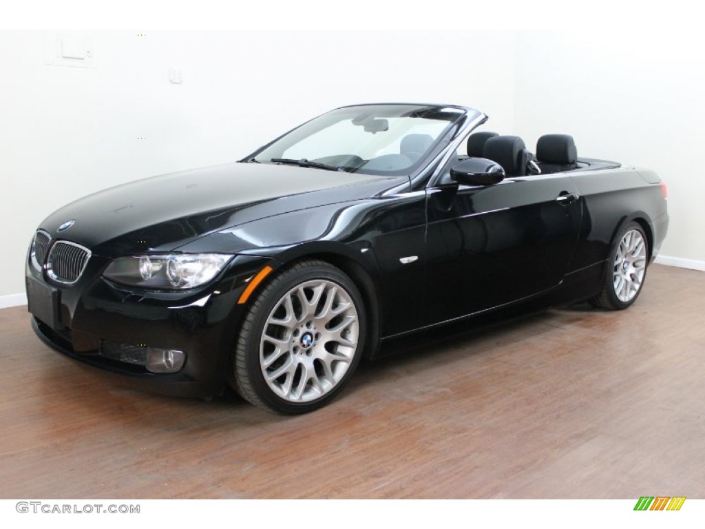 Jet Black 2008 BMW 3 Series 328i Convertible Exterior Photo #75461515