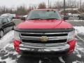 2008 Victory Red Chevrolet Silverado 1500 LT Extended Cab 4x4  photo #2