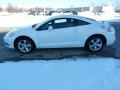 2009 Northstar White Satin Mitsubishi Eclipse GS Coupe  photo #6
