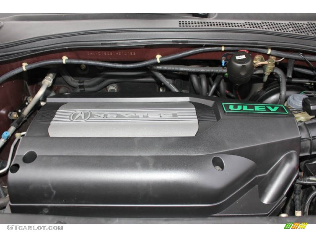 2001 Acura MDX Standard MDX Model Engine Photos