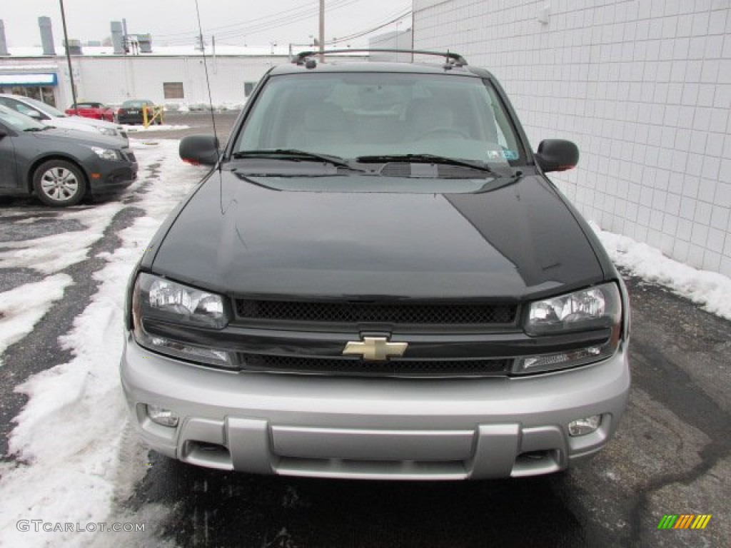 2005 TrailBlazer LT 4x4 - Emerald Jewel Green Metallic / Light Gray photo #5