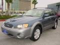 2005 Atlantic Blue Pearl Subaru Outback 2.5i Limited Wagon  photo #2