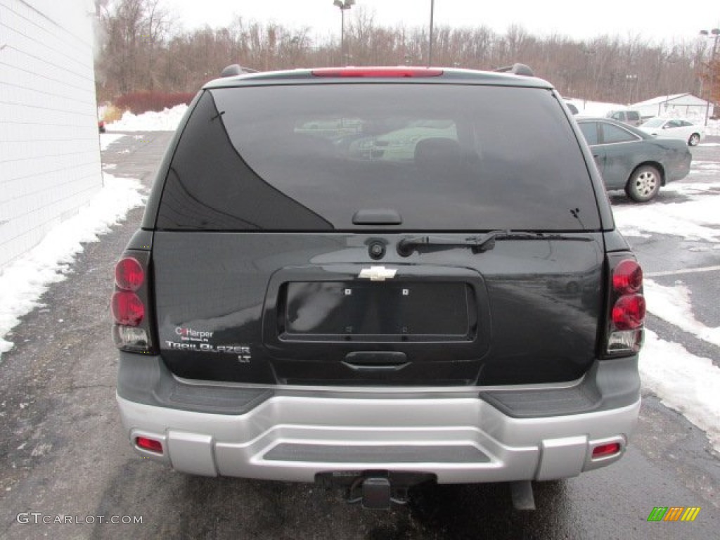 2005 TrailBlazer LT 4x4 - Emerald Jewel Green Metallic / Light Gray photo #9