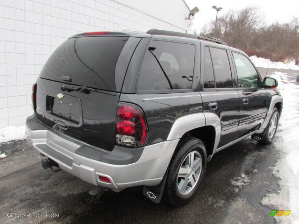 2005 TrailBlazer LT 4x4 - Emerald Jewel Green Metallic / Light Gray photo #10