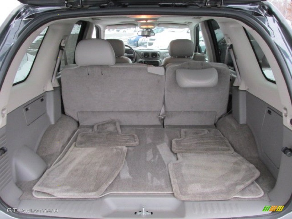 2005 TrailBlazer LT 4x4 - Emerald Jewel Green Metallic / Light Gray photo #22