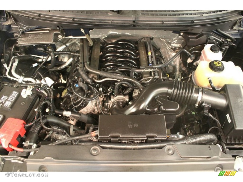 2012 Ford F150 XLT SuperCrew 4x4 5.0 Liter Flex-Fuel DOHC 32-Valve Ti-VCT V8 Engine Photo #75463517