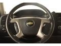 Ebony 2012 Chevrolet Silverado 1500 LT Extended Cab 4x4 Steering Wheel