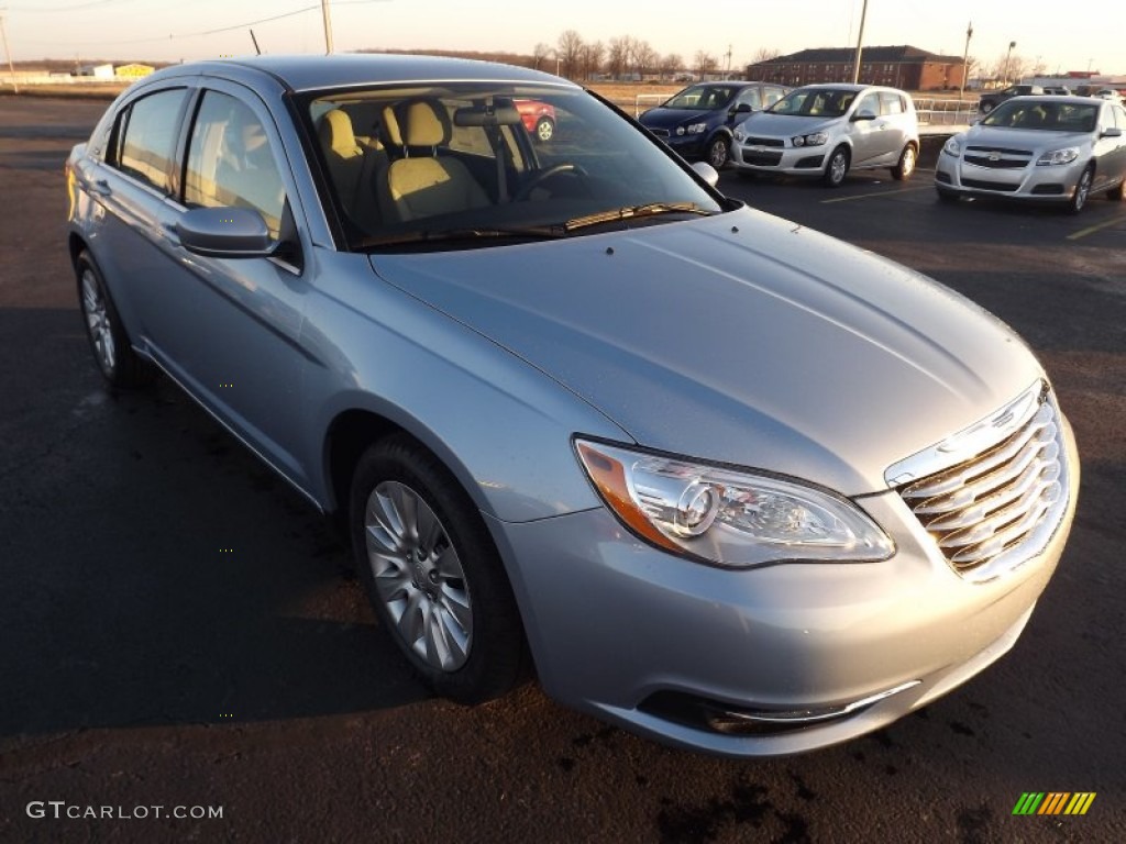 Crystal Blue Pearl 2013 Chrysler 200 LX Sedan Exterior Photo #75464657
