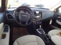 Black/Light Frost Beige 2013 Chrysler 200 LX Sedan Dashboard