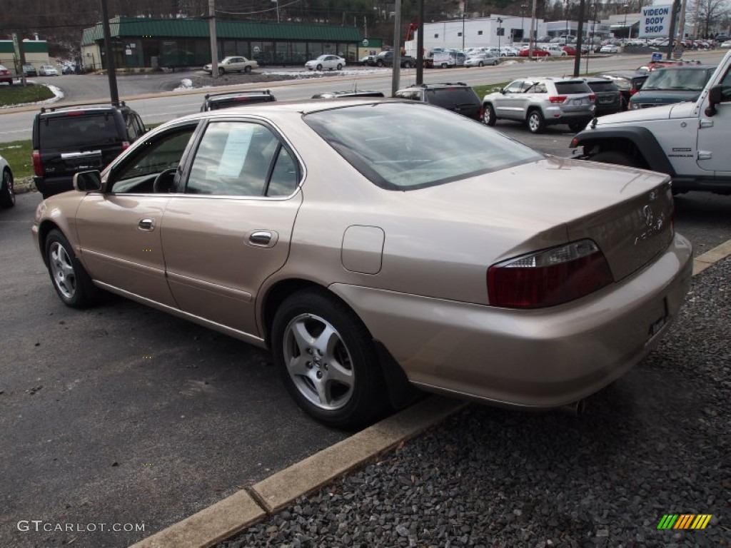Naples Gold Metallic 2002 Acura TL 3.2 Exterior Photo #75464867