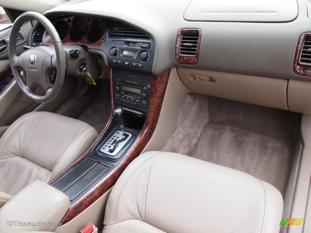 2002 Acura TL 3.2 Parchment Dashboard Photo #75465009