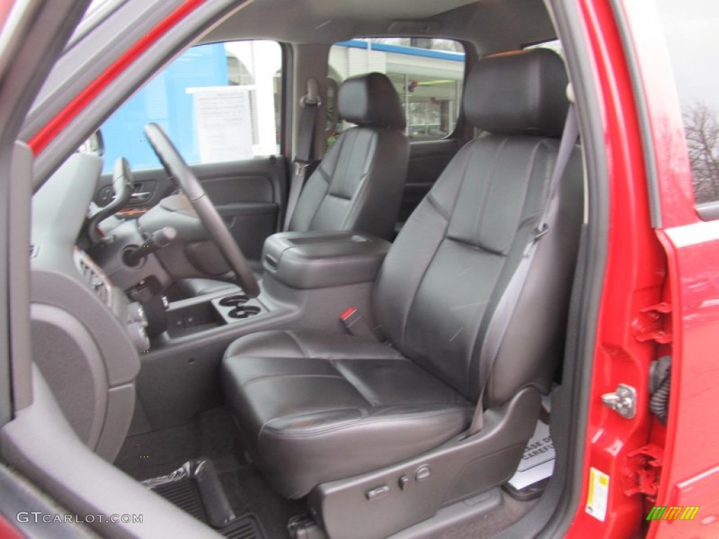 2011 Chevrolet Silverado 1500 LTZ Crew Cab 4x4 Front Seat Photo #75465140