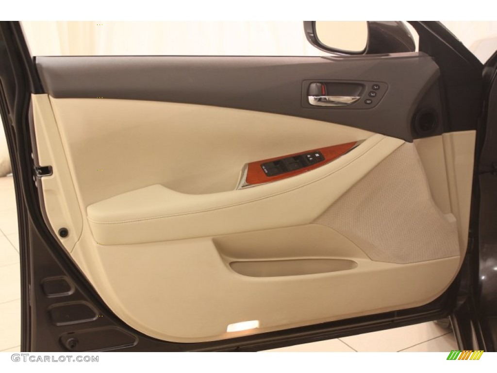 2010 Lexus ES 350 Parchment Door Panel Photo #75465824