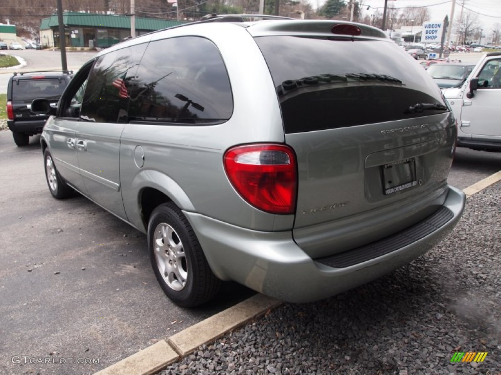 2004 Grand Caravan SXT - Satin Jade Green Pearl / Medium Slate Gray photo #8