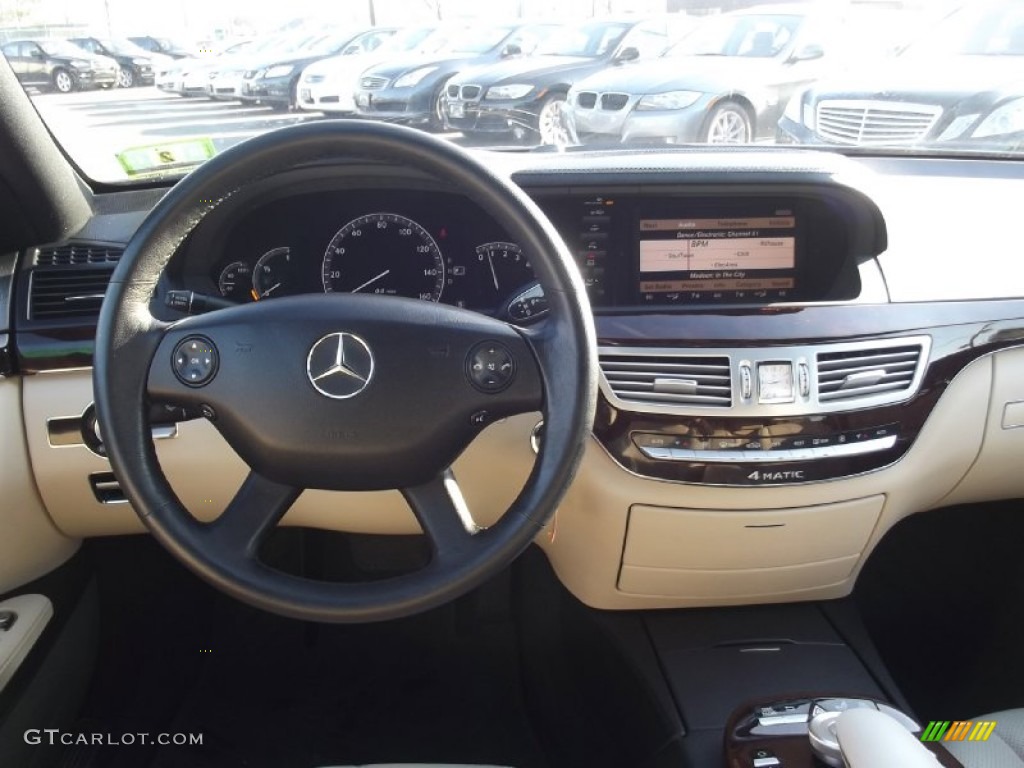 2007 S 550 4Matic Sedan - designo Graphite Metallic / Beige/Black photo #39