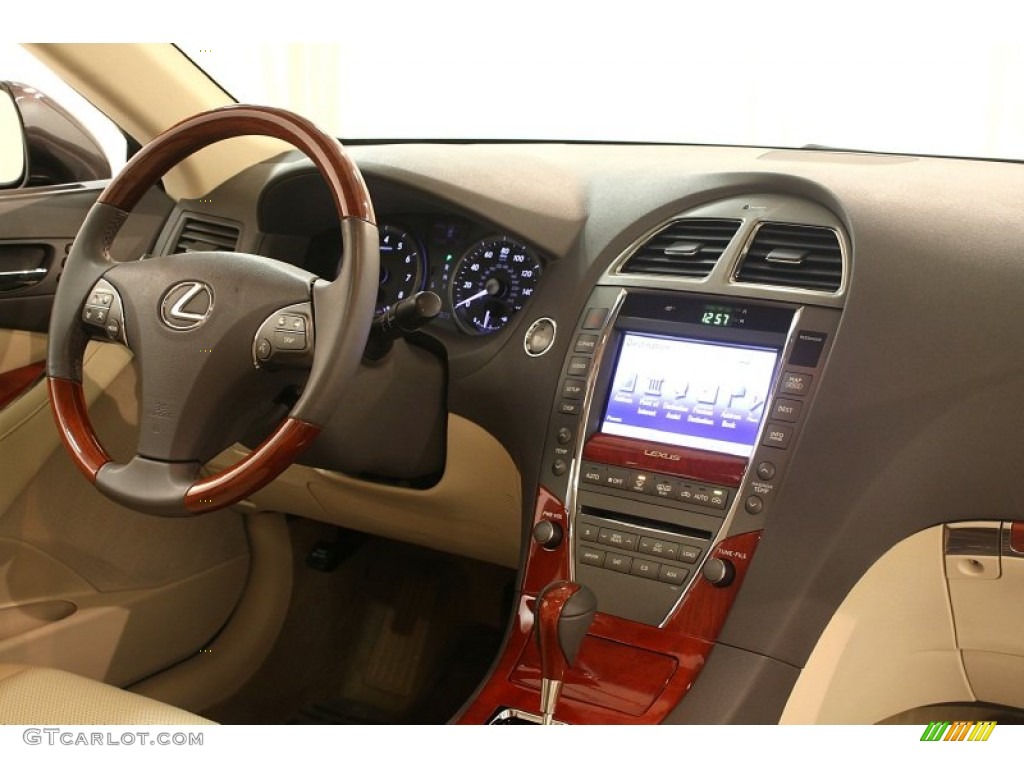 2010 Lexus ES 350 Parchment Dashboard Photo #75466250