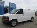 2013 Summit White Chevrolet Express 1500 AWD Cargo Van  photo #1