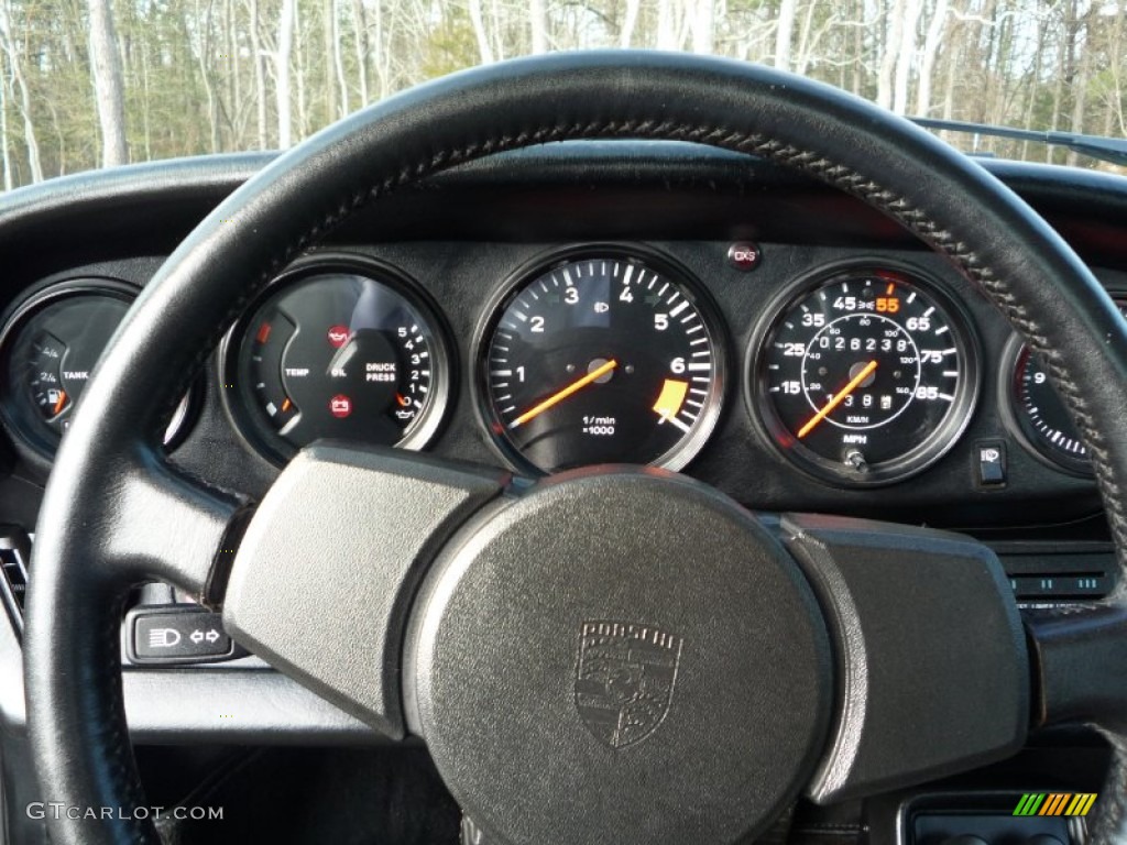 1982 911 Carrera Targa - Pewter Metallic / Black photo #14