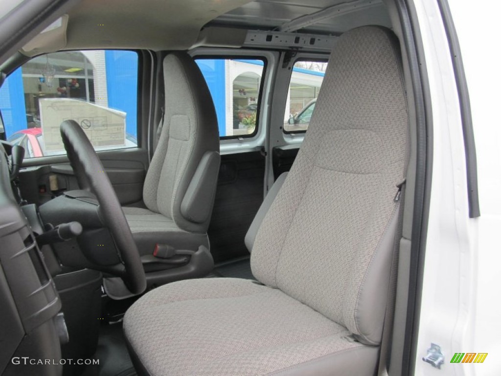 2013 Chevrolet Express 1500 AWD Cargo Van Front Seat Photo #75467222