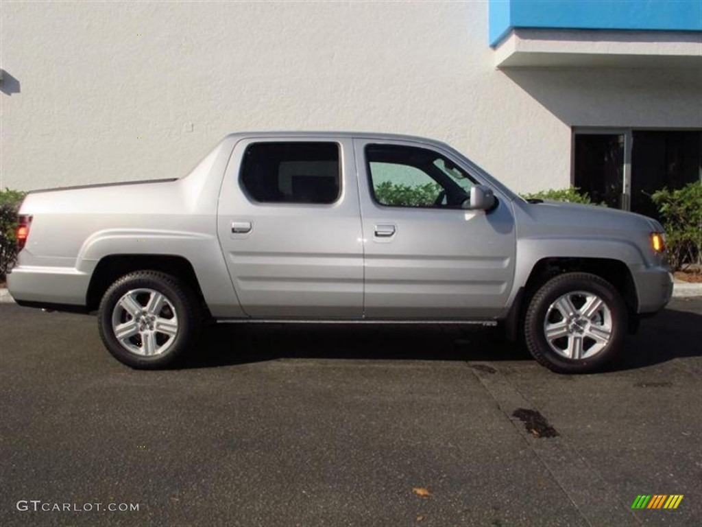 Alabaster Silver Metallic 2013 Honda Ridgeline RTL Exterior Photo #75467293