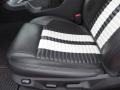 Charcoal Black/White 2011 Ford Mustang Shelby GT500 SVT Performance Package Coupe Interior Color
